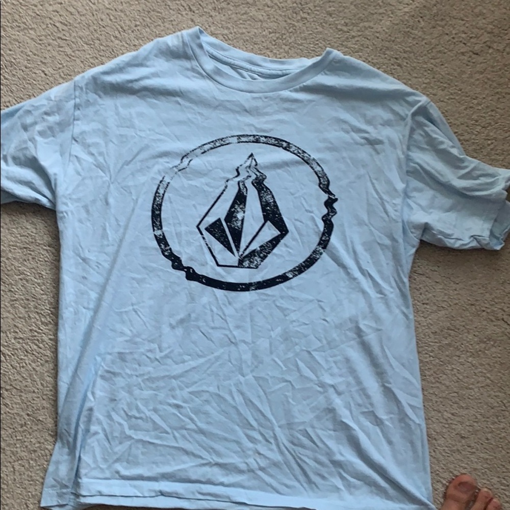 Volcom blue tee